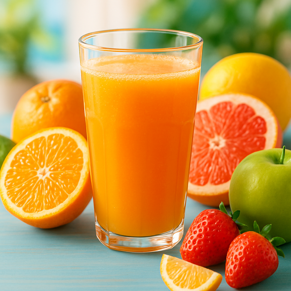 Frisch gepresster Saft